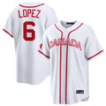 M.Marlins #6 Otto Lopez Player White 2026 World Classic Home Pick-A-Player Gdoa Stitched Jerseys