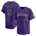 C.Rockies #9 Brenton Doyle Player Purple Limited Home Gdoa Stitched Jerseys