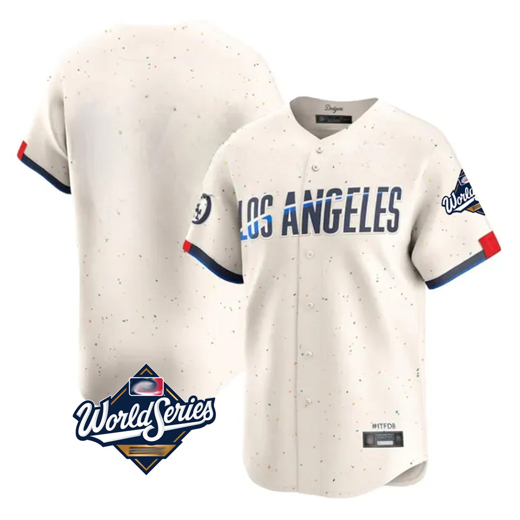 LA.Dodgers ## Dodgers Blank Player Cream City Connect Limited Home World Series Gdoa Stitched Jerseys