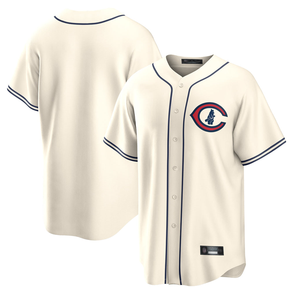 C.Cubs ## Cubs Blank Player Cream Field of Dreams Home Game Gdoa Stitched Jerseys