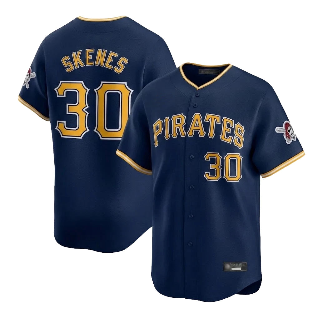 P.Pirates #30 Paul Skenes Player Royal Home Limited Stitched Jerseys