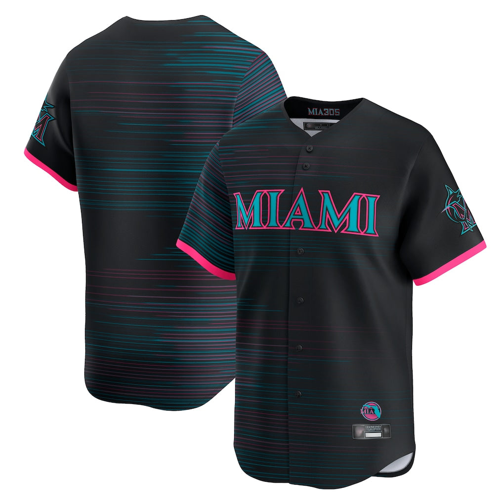 M.Marlins ## Marlins Blank Player Black City Connect Home Limited Gdoa Stitched Jerseys