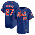 NY.Mets #27 Mark Vientos Player Royal Home Limited Gdoa Stitched Jerseys