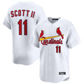St. Louis Cardinals #11 Victor Scott II Player White Home Limited Stitched Jerseys