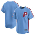 P.Phillies ## Phillies Blank Player Light Blue Game Stitched Jerseys