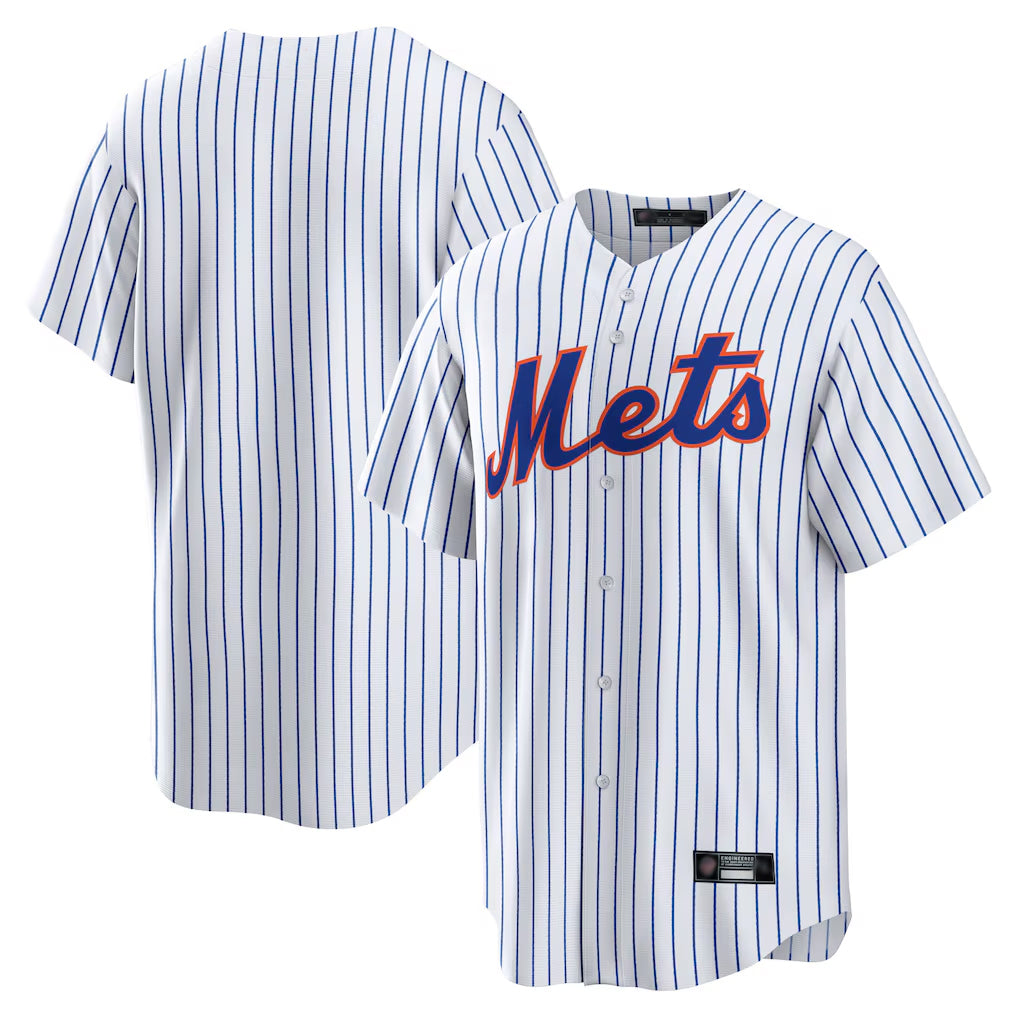 NY.Mets ## Mets Blank Player White Home Game Stitched Jerseys