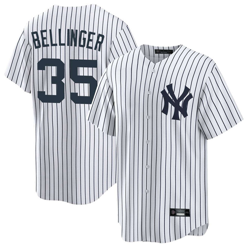 NY.Yankees #35 Cody Bellinger Player White Game Home Stitched Jerseys
