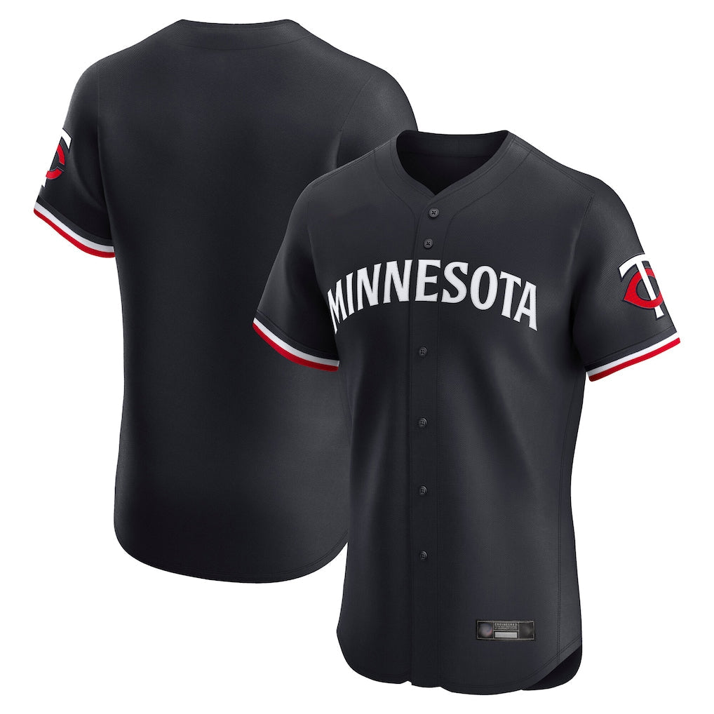 M.Twins ## Twins Blank Player Navy Home Limited Elite Gdoa Stitched Jerseys
