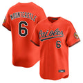 B.Orioles #6 Ryan Mountcastle Player Orange Limited Home Game Gdoa Stitched Jerseys