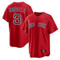 B.Red Sox #3 Ceddanne Rafaela Player Red Home Game Gdoa Stitched Jerseys