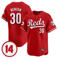 C.Reds #30 Ken Griffey Player Red Vapor Premier Limited Home Gdoa Stitched Jerseys