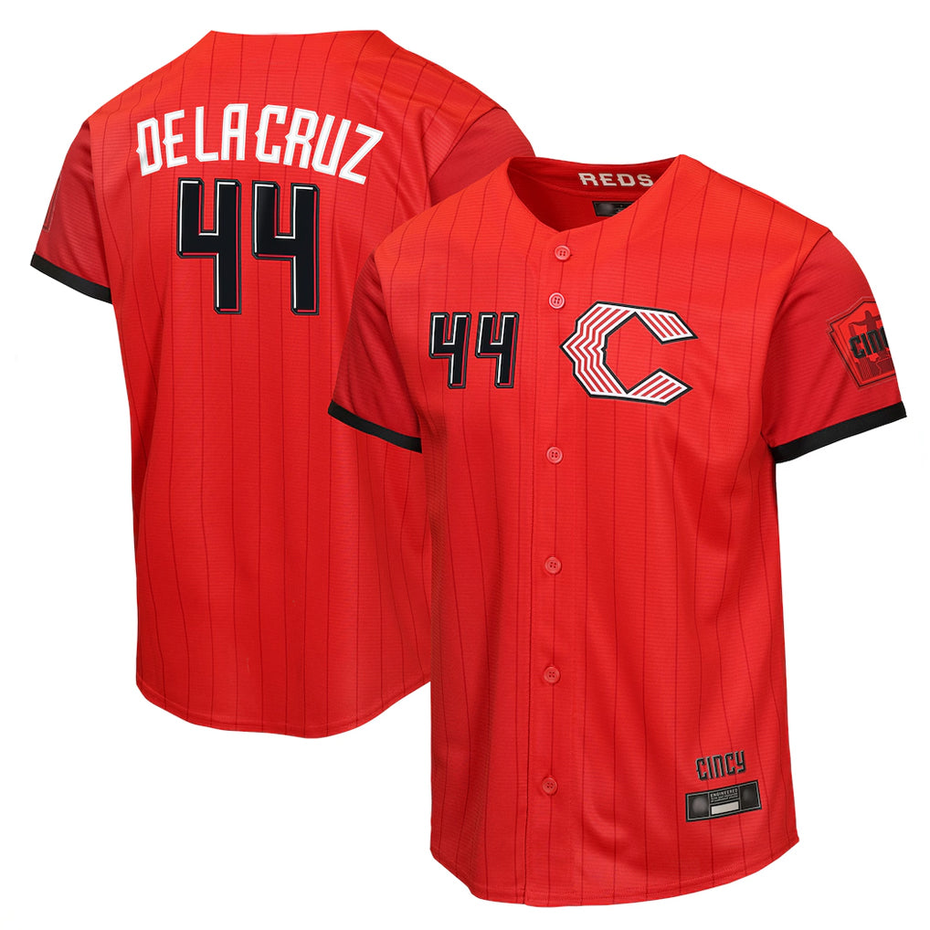 C.Reds #44 Elly De La Cruz Player Red 2026 City Connect Limited Home Gdoa Stitched Jerseys