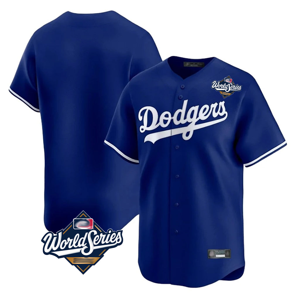 LA.Dodgers ## Dodgers Blank Player Royal Limited Home World Series Gdoa Stitched Jerseys