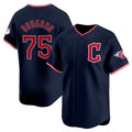 C.Guardians #75 Connor Brogdon Player Navy Limited Home Gdoa Stitched Jerseys