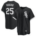 C.White Sox #25 Andrew Vaughn Player Black Home Game Gdoa Stitched Jerseys
