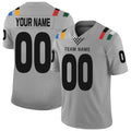 Custom IN.Colts Stitched American Football Jerseys Personalize Birthday Gifts Grey Jersey