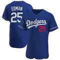 LA.Dodgers #25 Tommy Edman Player Royal Limited Elite Home Gdoa Stitched Jerseys