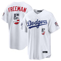 LA.Dodgers #5 Freddie Freeman Player White 2026 All-Star Edition Stars & Stripes Home Game Gdoa250Ys Stitched Jerseys