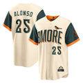 B.Orioles #25 Pete Alonso Player Cream 2026 City Connect Home Game Gdoa Stitched Jerseys