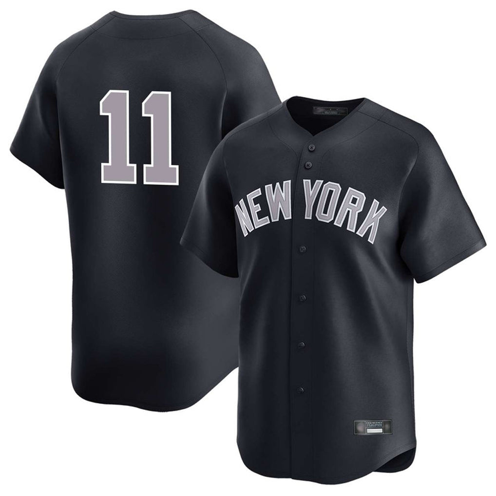 NY.Yankees #11 Anthony Volpe Player Navy Limited Game Stitched Jerseys