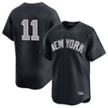 NY.Yankees #11 Anthony Volpe Player Navy Limited Game Gdoa Stitched Jerseys