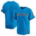 M.Marlins ## Marlins Blank Player Blue Home Limited Gdoa Stitched Jerseys
