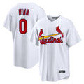 St. Louis Cardinals #0 Masyn Winn Player White Home Game Gdoa Stitched Jerseys