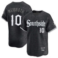 C.White Sox #10 Chase Meidroth Player Black City Connect Limited Home Gdoa Stitched Jerseys