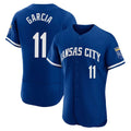 KC.Royals #11 Maikel Garcia Player Royal City Connect Limited Elite Home Game Gdoa Stitched Jerseys
