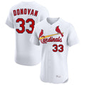 St. Louis Cardinals #33 Brendan Donovan Player White Home Limited Elite Stitched Jerseys