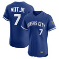 KC.Royals #7 Bobby Witt Jr. Player Royal Limited Elite Home Gdoa Stitched Jerseys