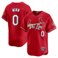 St. Louis Cardinals #0 Masyn Winn Player Red City Connect Limited Gdoa Stitched Jerseys
