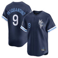 KC.Royals #9 Vinnie Pasquantino Player Navy City Connect Limited Home Gdoa Stitched Jerseys