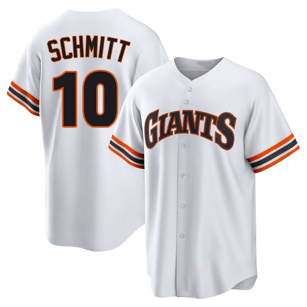 SF.Giants #10 Casey Schmitt Player White Home Game Stitched Jerseys