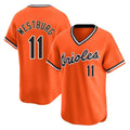 B.Orioles #11 Jordan Westburg Player Orange T-shirt Limited Home Game Gdoa Stitched Jerseys