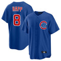 C.Cubs #8 Ian Happ Player Royal Home Game Gdoa Stitched Jerseys