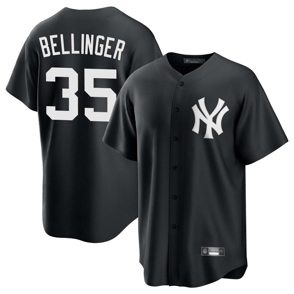 NY.Yankees #35 Cody Bellinger Player Black Game Stitched Jerseys