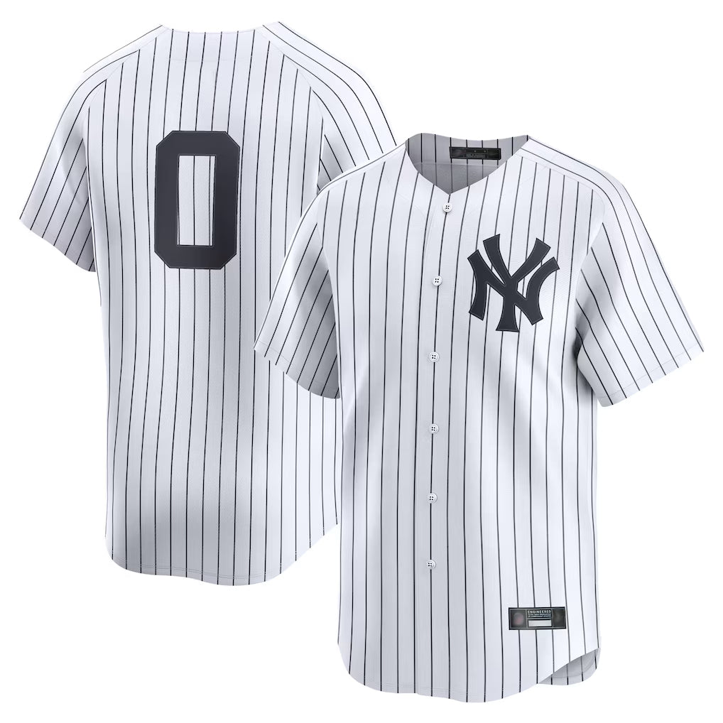 NY.Yankees #0 Marcus Stroman Player White Limited Stitched Jerseys