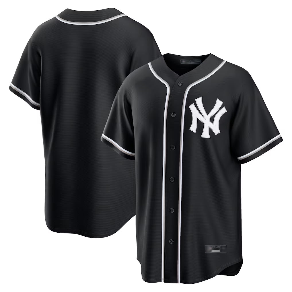 NY.Yankees ## Yankees Blank Player Black Out Game Home Gdoa Stitched Jerseys