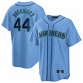 S.Mariners #44 Julio Rodriguez Player Light Blue Home Limited Stitched Jerseys