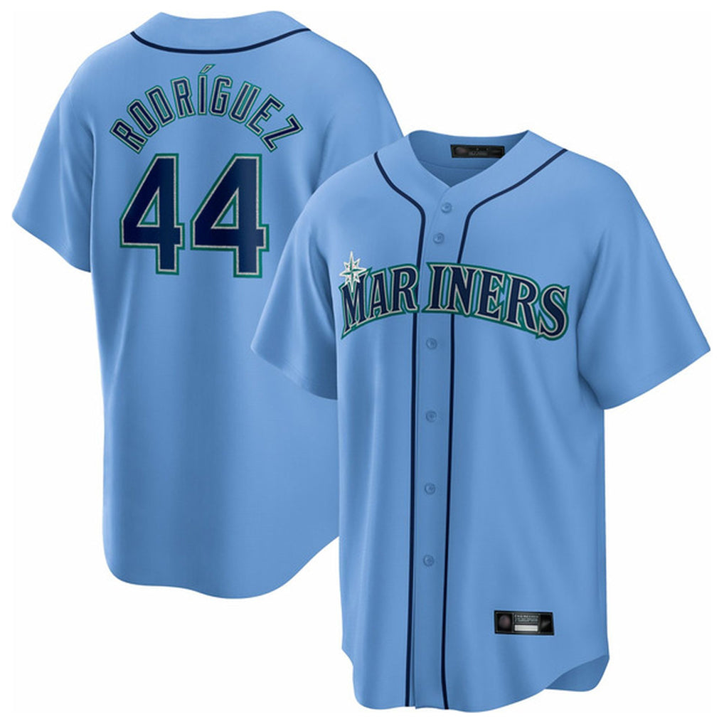 S.Mariners #44 Julio Rodriguez Player Light Blue Home Limited Stitched Jerseys