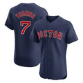 B.Red Sox #7 Masataka Yoshida Player Navy Limited Elite Home Game Gdoa Stitched Jerseys