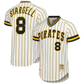 P.Pirates #8 Willie Stargell Player White Mitchell & Ness Cooperstown Collection 1979 Limited Gdoa Stitched Jerseys