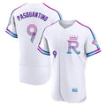 KC.Royals #9 Vinnie Pasquantino Player White 2026 City Connect Limited Elite Home Gdoa Stitched Jerseys