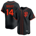 SF.Giants #14 Patrick Bailey Player Black 2026 Home Limited Stitched Jerseys
