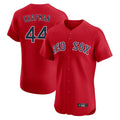 B.Red Sox #44 Aroldis Chapman Player Red Limited Elite Home Game Gdoa Stitched Jerseys