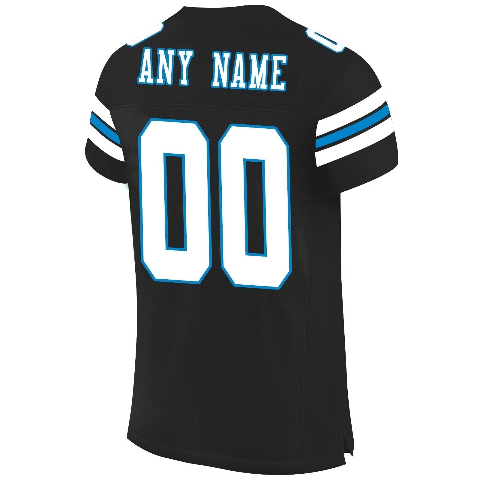 Custom C.Panther Football Personalize Design Black Stitched Name And Number Christmas Birthday Gift