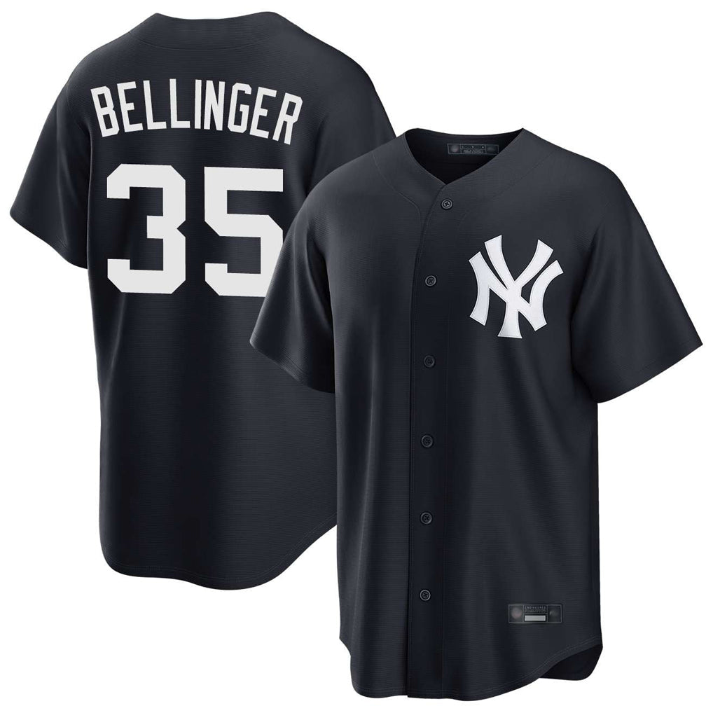 NY.Yankees #35 Cody Bellinger Player Navy Game Stitched Jerseys