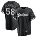 C.White Sox #58 Seranthony Dom¨ªnguez Player Black City Connect Home Game Gdoa Stitched Jerseys