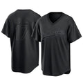 LA.Dodgers #17 Shohei Ohtani Player Black Pitch Fashion T-shirt Gdoa Stitched Jerseys